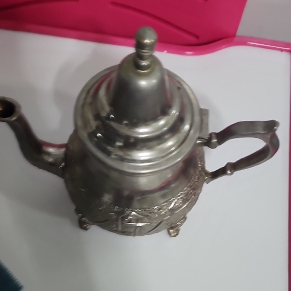 Vintage Morrocan Silver Teapot - Picture 7 of 7